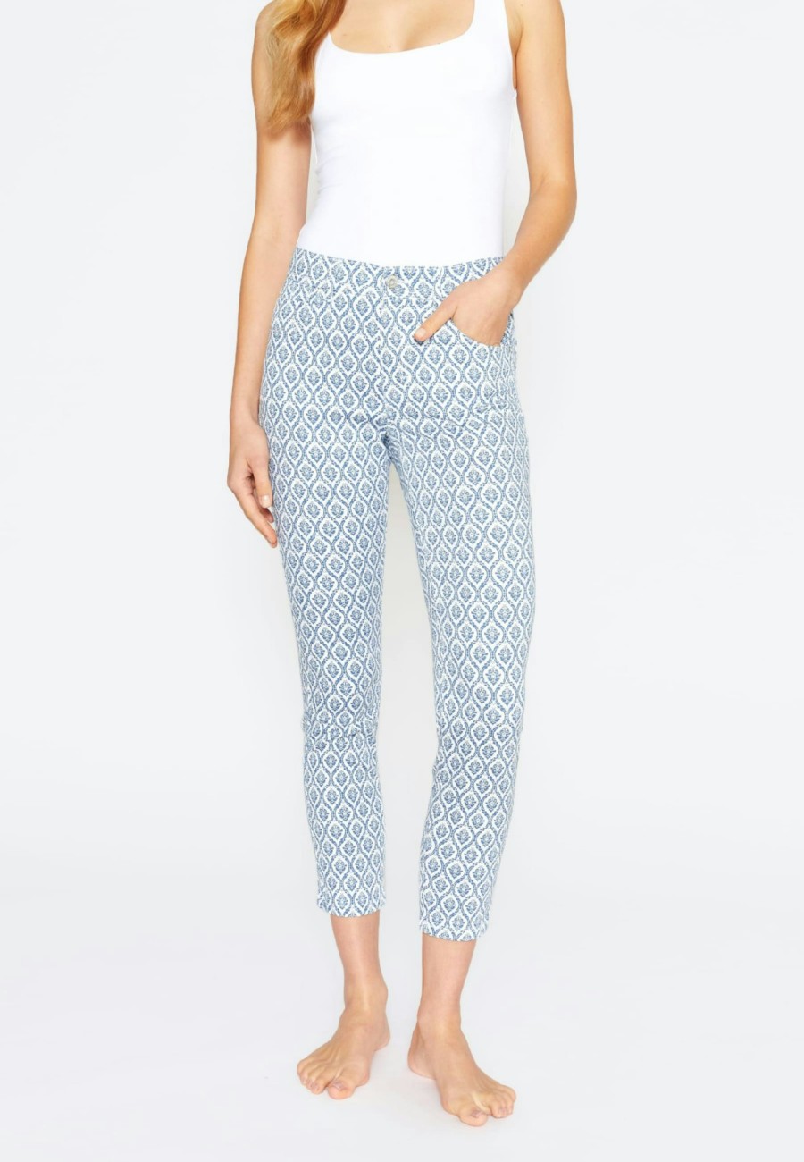 Angels Jeans Hose Ornella Mit Ornament Print | Ornella