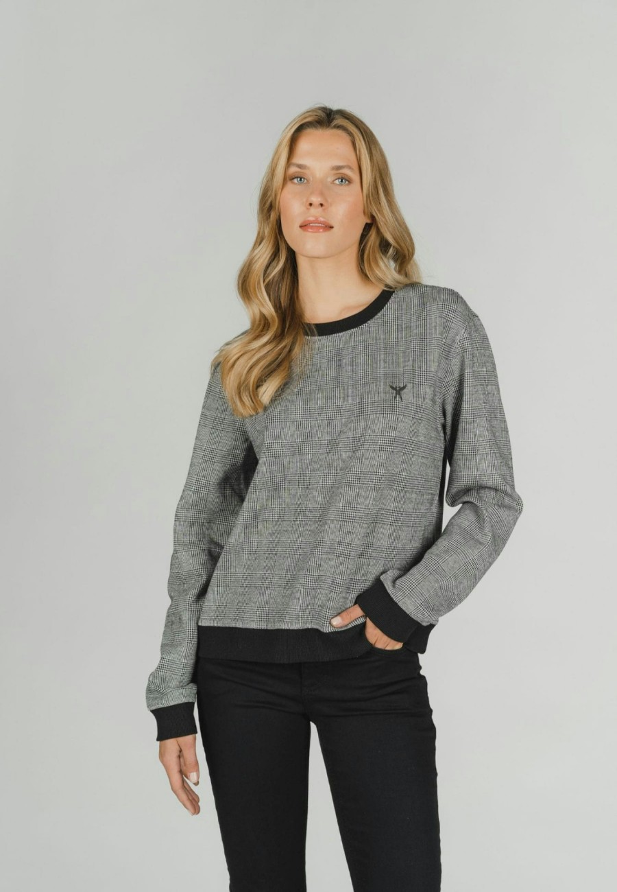 Angels Jeans Sweater Mit Modischem Muster | Jacken & Oberteile