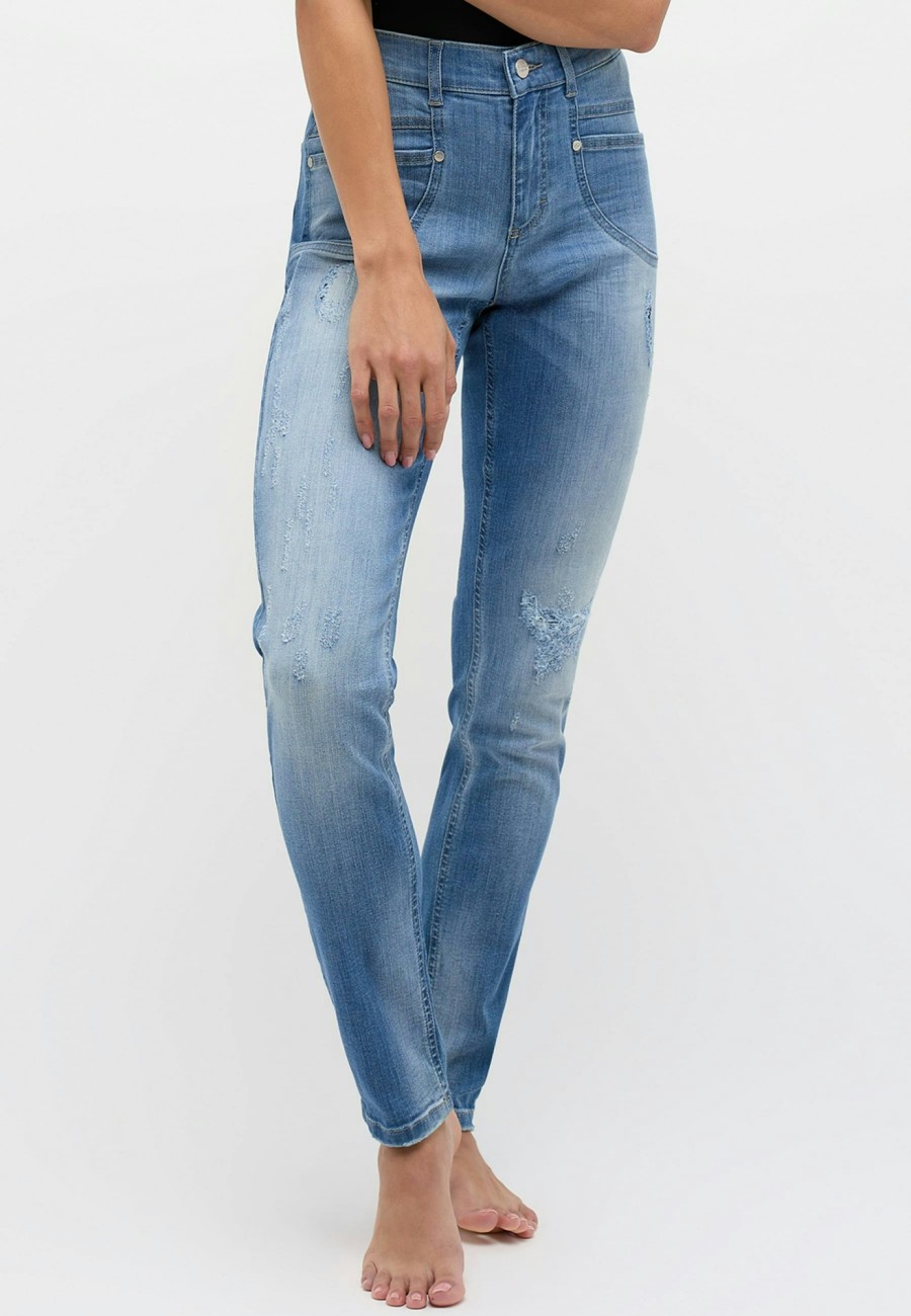 Angels Jeans Destroyed Jeans Skinny Pocket | Skinny