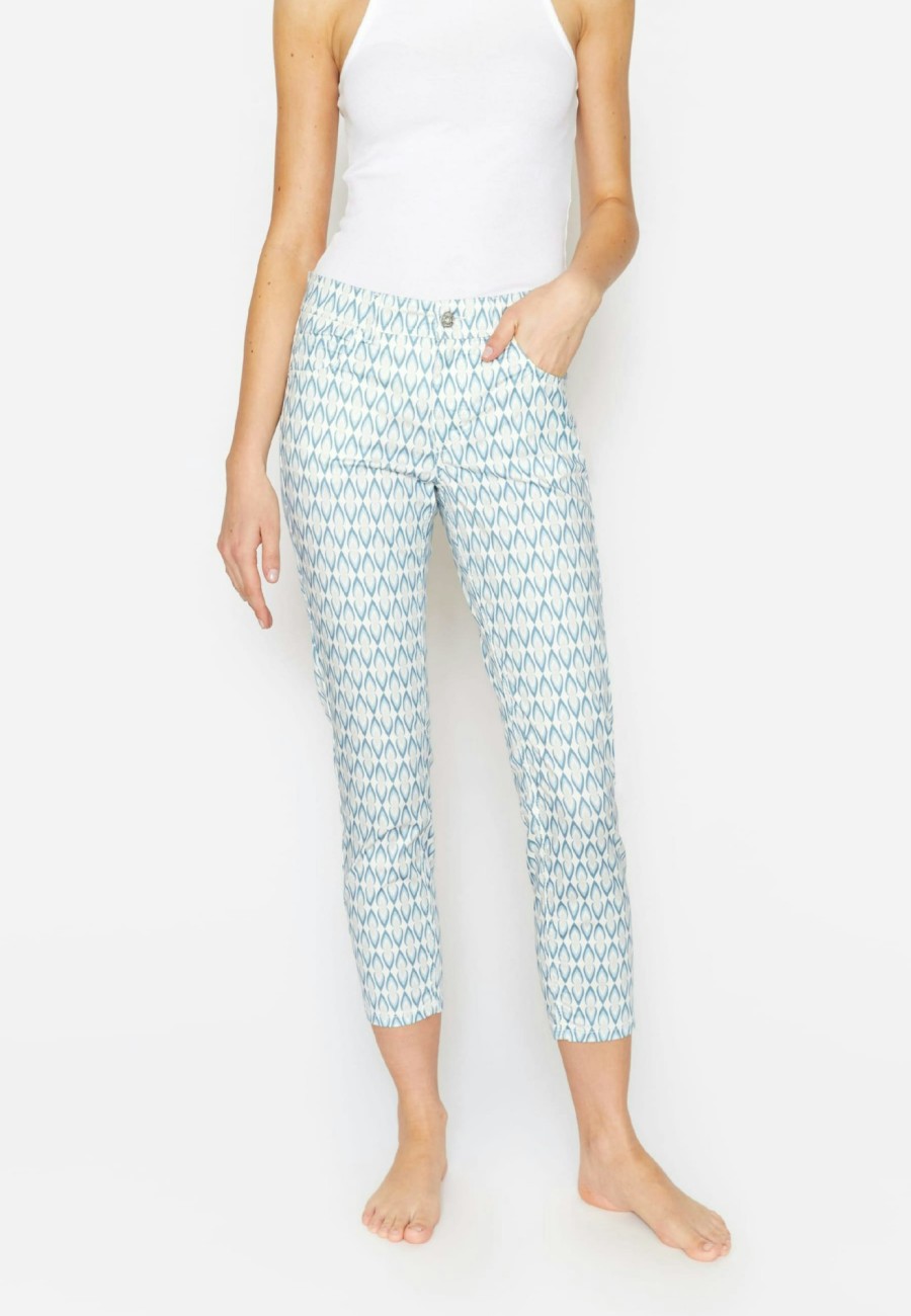 Angels Jeans Hose Ornella Mit Retro Print | Prints