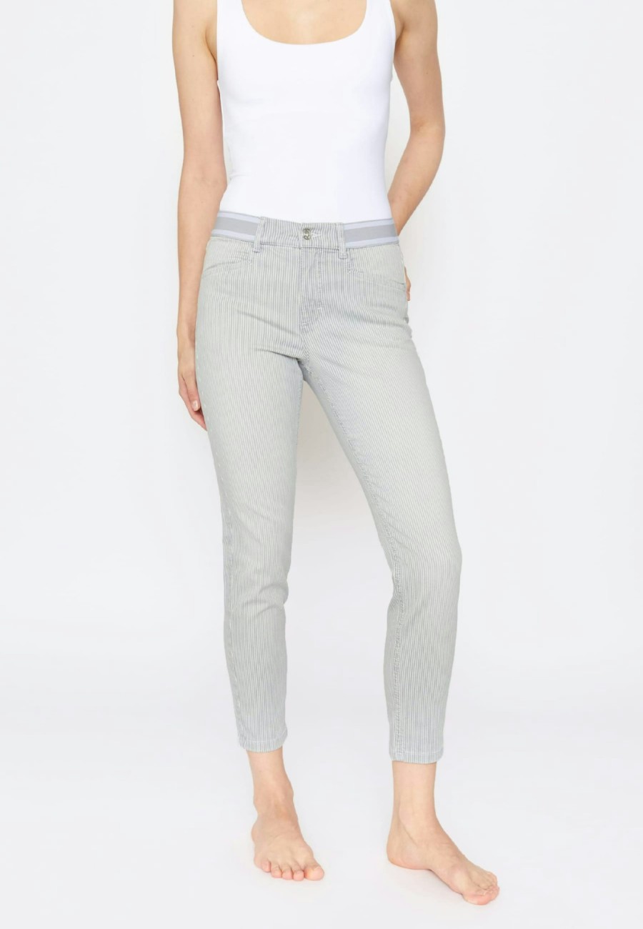 Angels Jeans Jeans Ornella Sporty Mit Streifen | Slim Fit