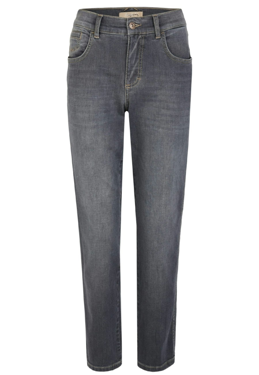 Angels Jeans 5-Pocket-Jeans Darleen In Used-Optik | Straight Fit