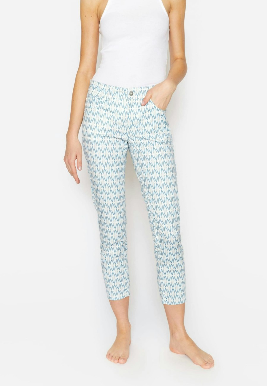 Angels Jeans Hose Ornella Mit Retro Print | Ornella