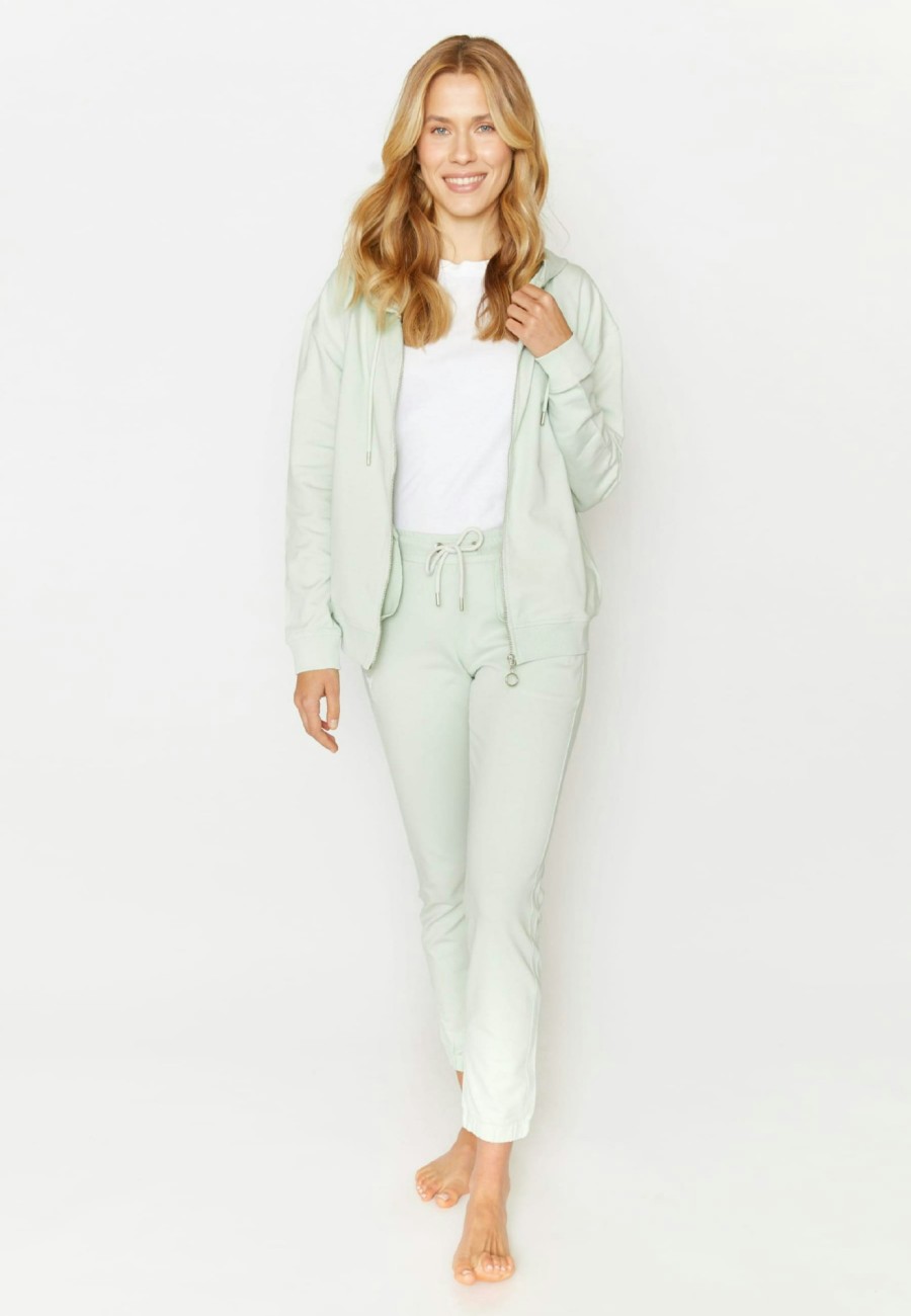 Angels Jeans Sweatjacke Hoodie Zip In Pastell | Jacken & Oberteile