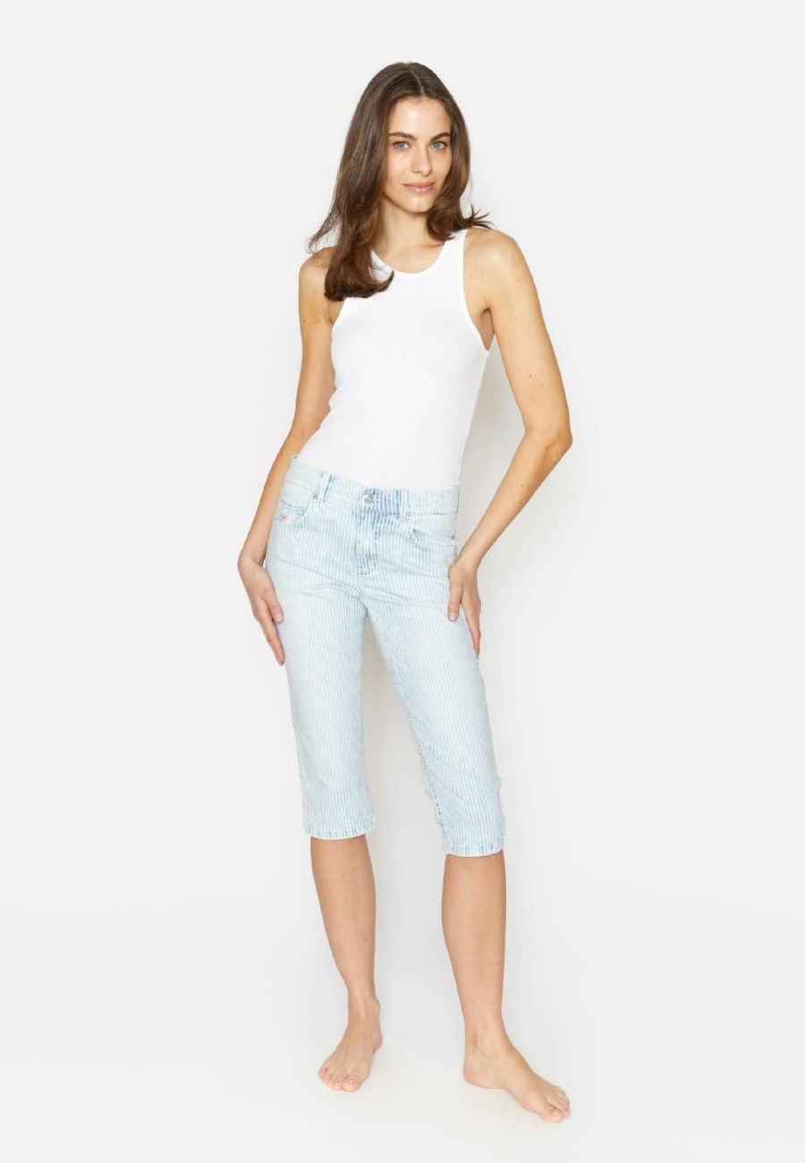 Angels Jeans Jeans Anacapri Mit Streifen | Capri