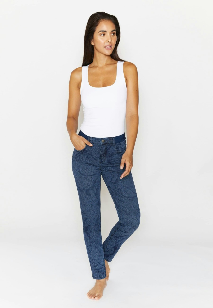 Angels Jeans Jeans One Size Mit Paisley-Muster | Prints