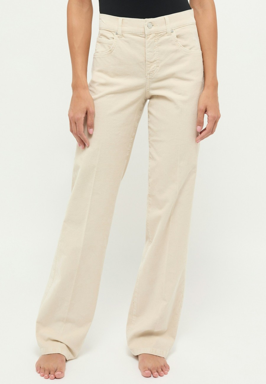 Angels Jeans Jeans Lara In Coloured Cord | Straight Fit