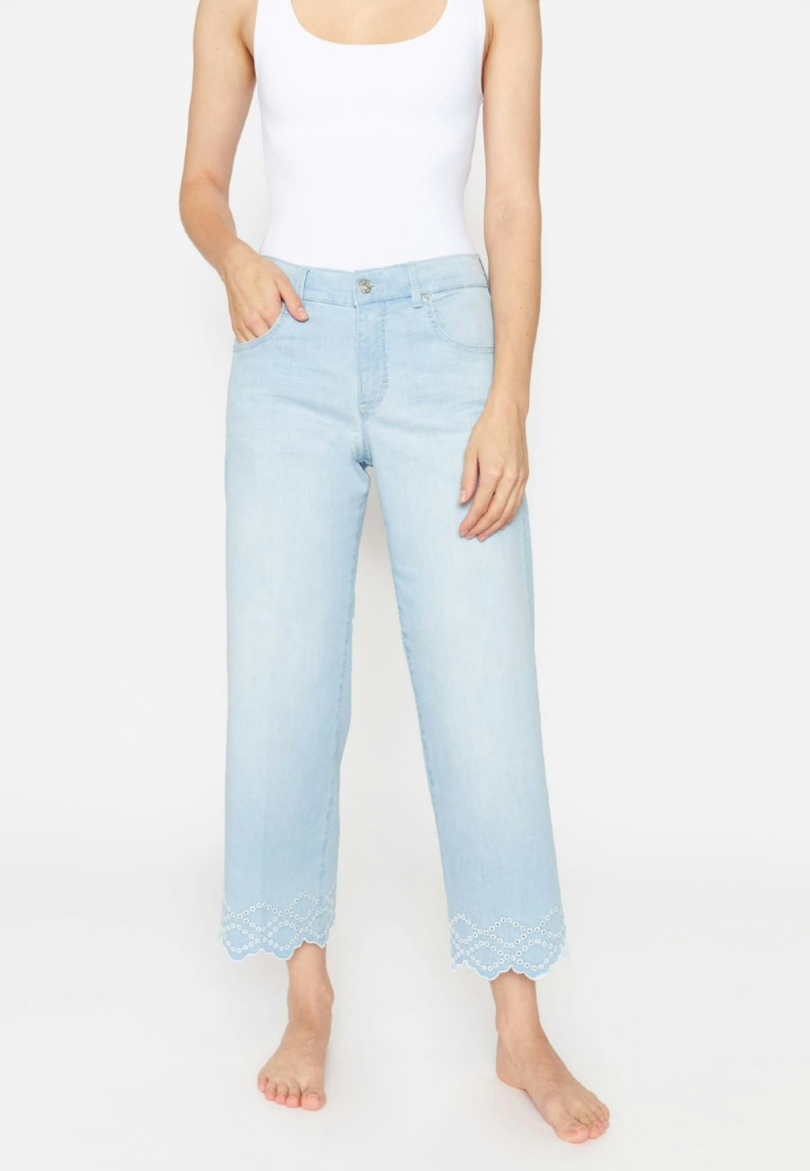 Angels Jeans Culotte Linn Stitch Mit Stickereien | Linn